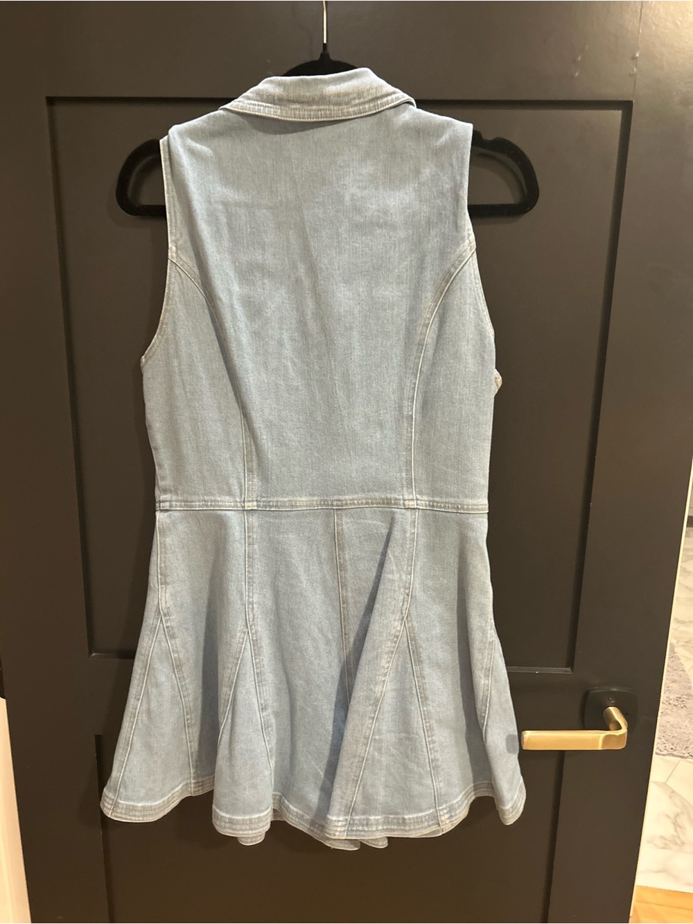 entro Light Blue Denim Romper - Picture 2 of 4